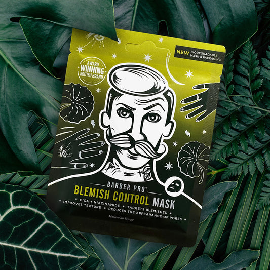 Barber Pro Men's Vegan Friendly Blemish Facial Mask