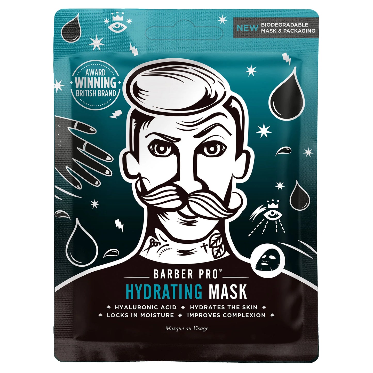 Barber Pro Vegan Friendly Hydrating Facial Mask