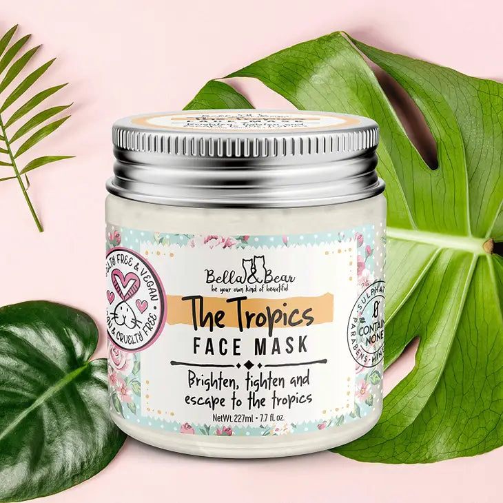 Bella & Bear Tropics Face Mask