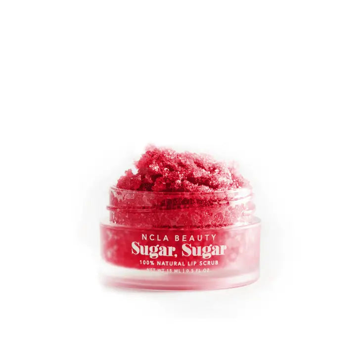 NCLA Beauty Sugar Sugar Red Roses Lip Scrub