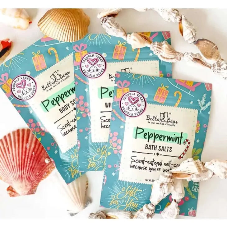 Bella & Bear 3 x 1oz Peppermint Pamper Pack