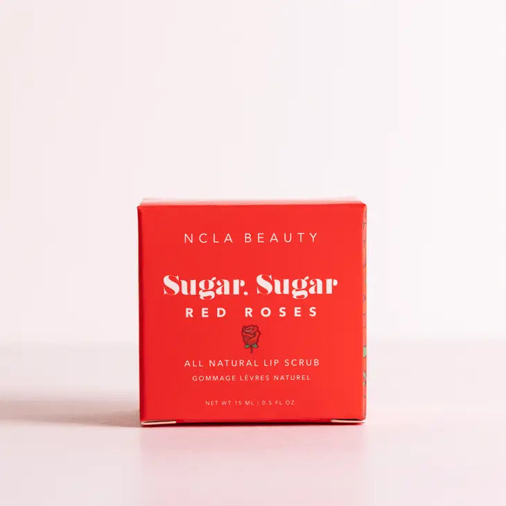 NCLA Beauty Sugar Sugar Red Roses Lip Scrub