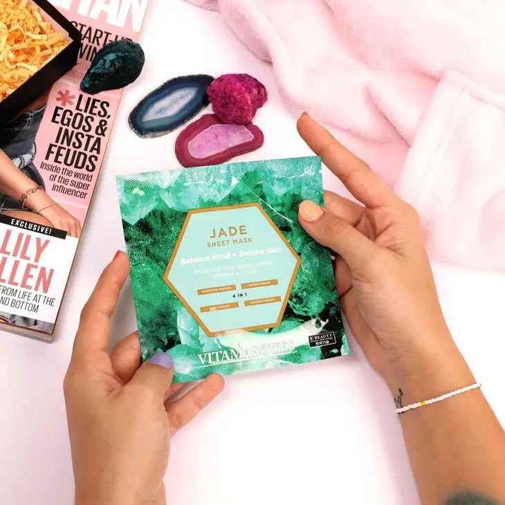 Vitamasques Jade Gemstone Sheet Mask