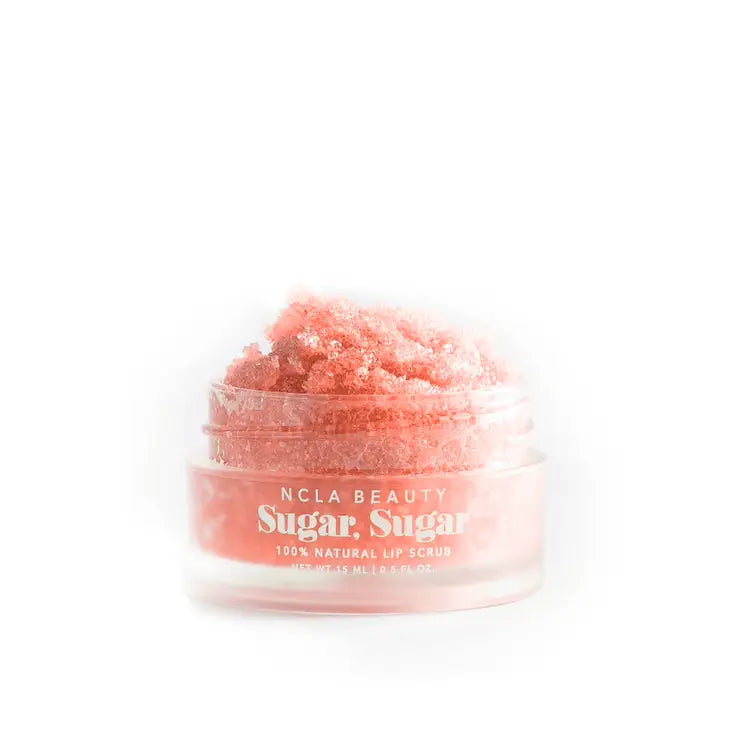 NCLA Beauty Sugar Sugar Peach Lip Scrub