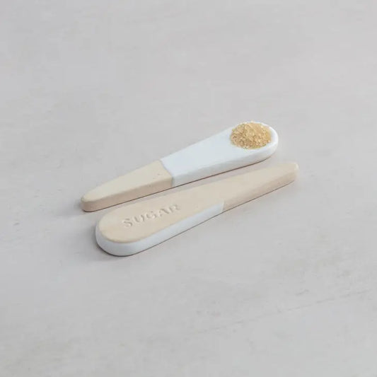 Chickidee Organics Sugar Spoon - White