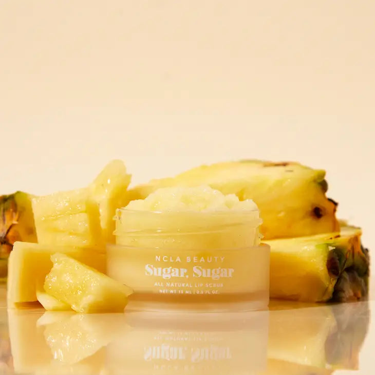 NCLA Beauty Sugar Sugar Pineapple Lip Scrub