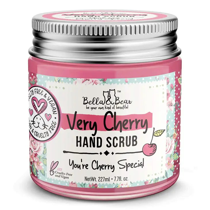 Bella & Bear Very Cherry Hand Scrub