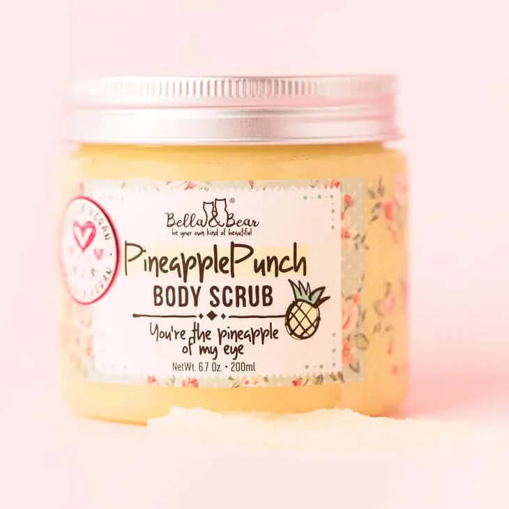 Bella & Bear Pineapple Punch Body Scrub Exfoliator