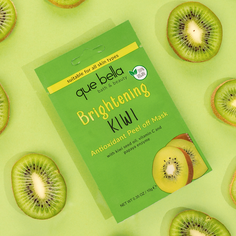 Que Bella Brightening Kiwi Antioxidant Peel Off Mask