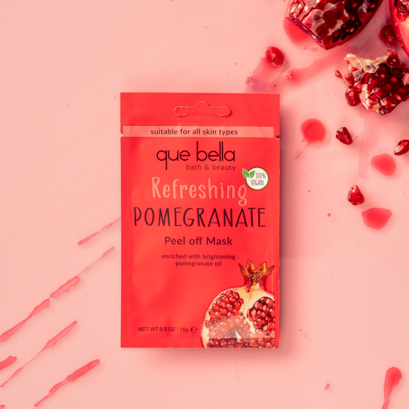 Que Bella Refreshing Pomegranate Peel Off Mask