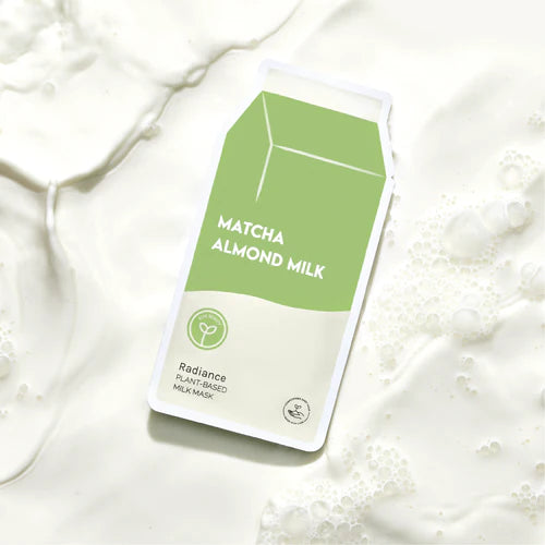 ESW Beauty Matcha Almond Milk Radiance Plant-Based Milk Sheet Mask