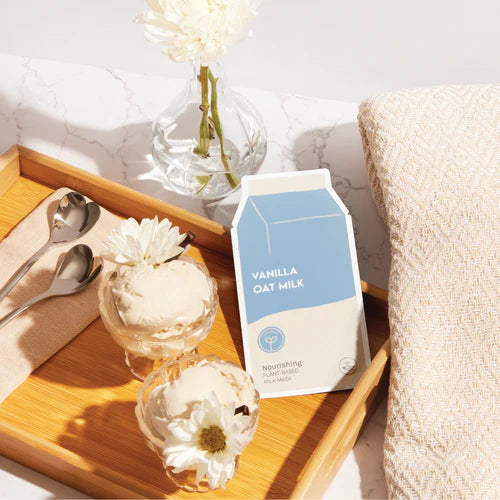 ESW Beauty Vanilla Oat Milk Nourishing Plant-Based Milk Sheet Mask