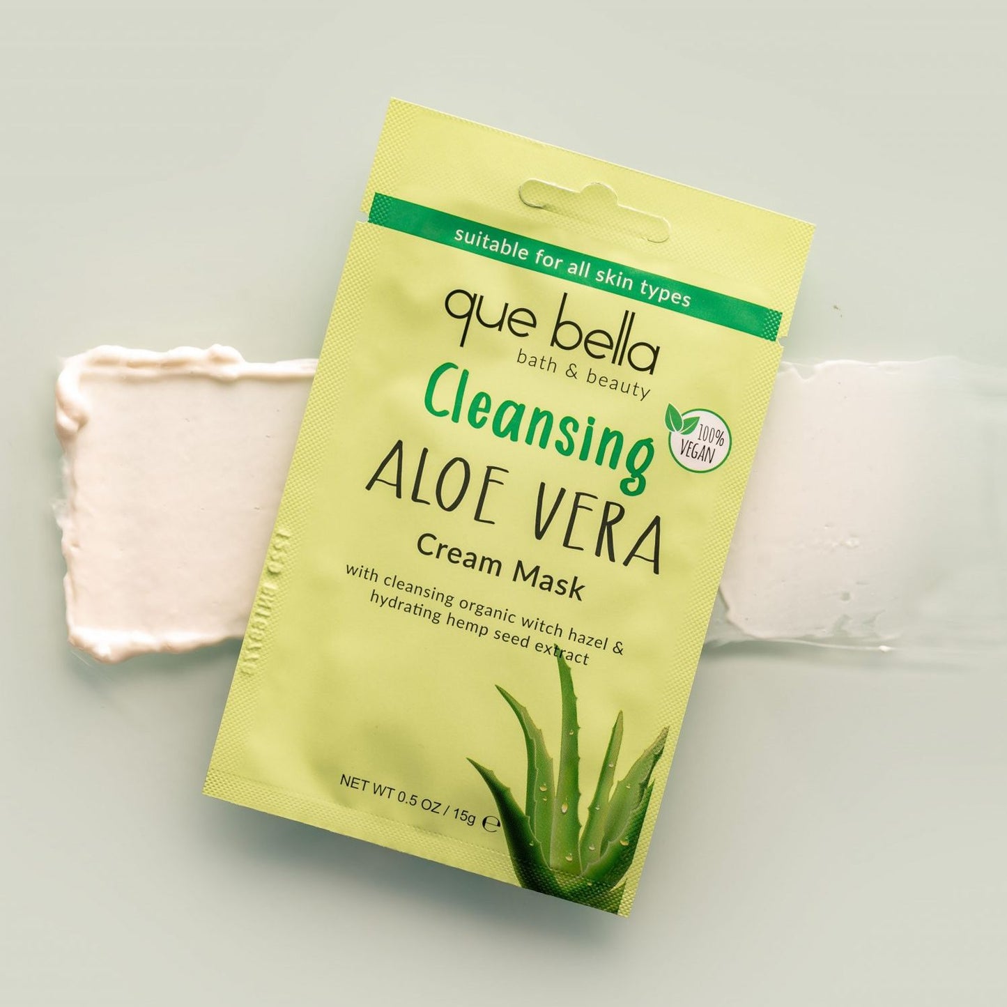 Que Bella Cleansing Aloe Vera Cream Mask