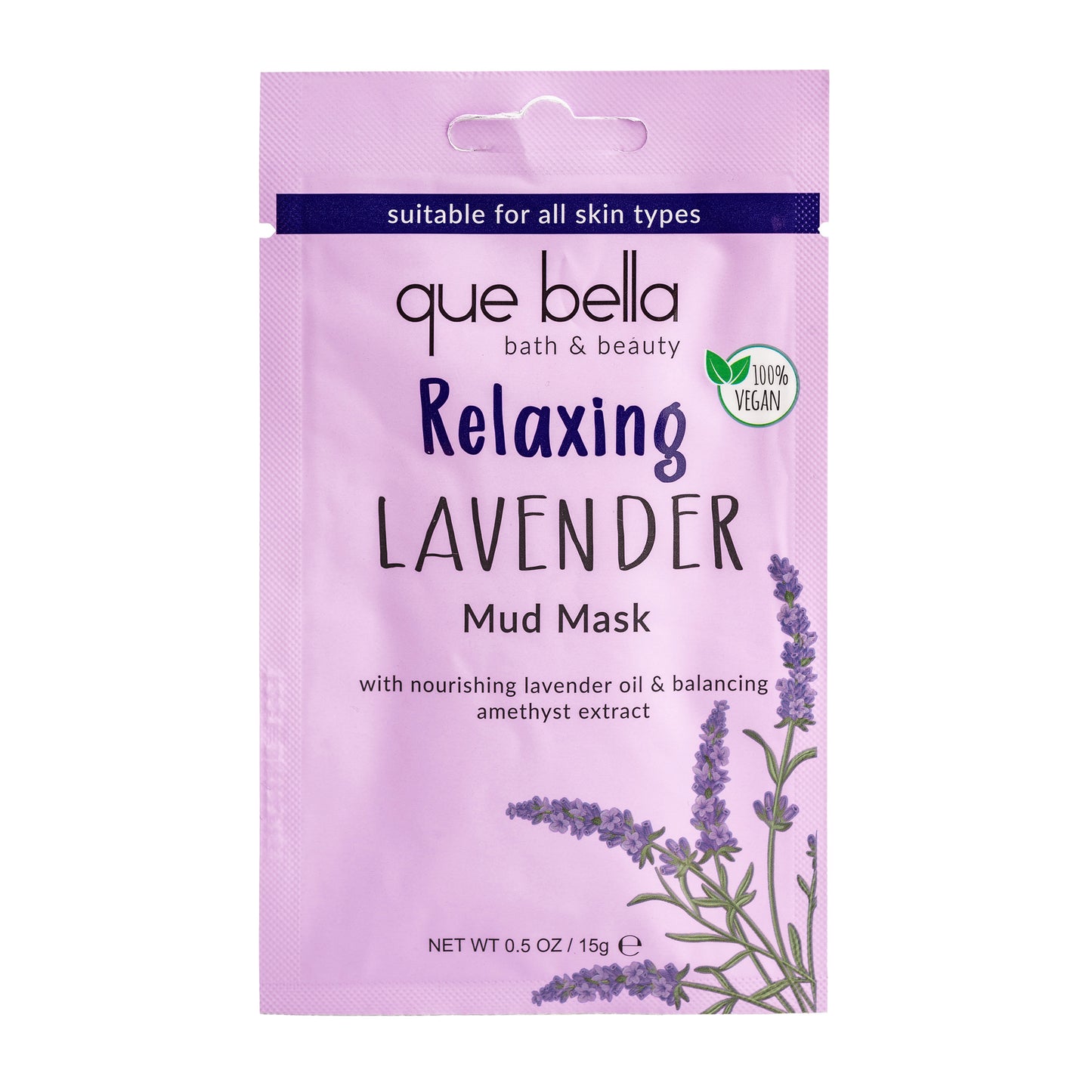 Que Bella Relaxing Lavender Mud Mask