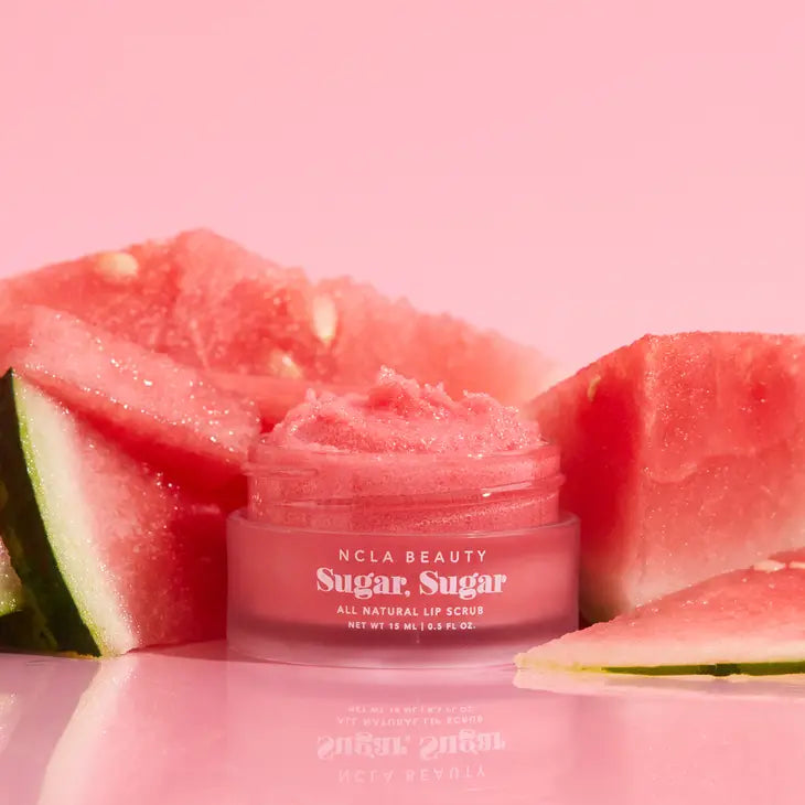 NCLA Beauty Sugar Sugar Watermelon Lip Scrub