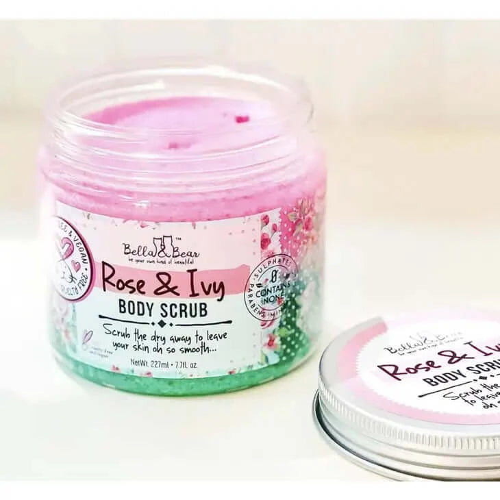 Bella & Bear Rose & Ivy Body Scrub