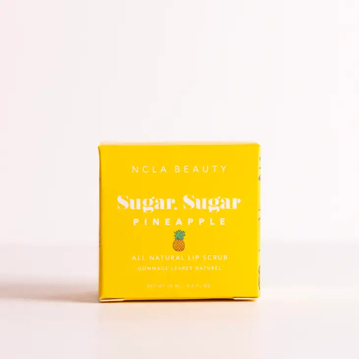 NCLA Beauty Sugar Sugar Pineapple Lip Scrub