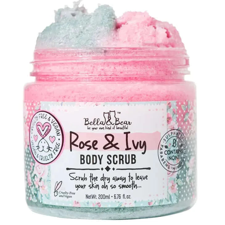 Bella & Bear Rose & Ivy Body Scrub