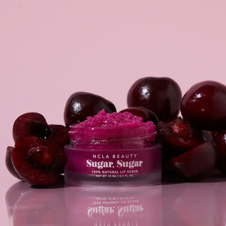 NCLA Beauty Sugar Sugar Black Cherry Lip Scrub