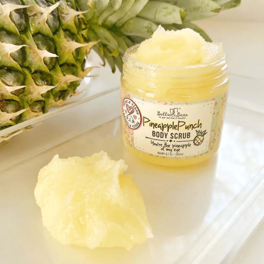 Bella & Bear Pineapple Punch Body Scrub Exfoliator